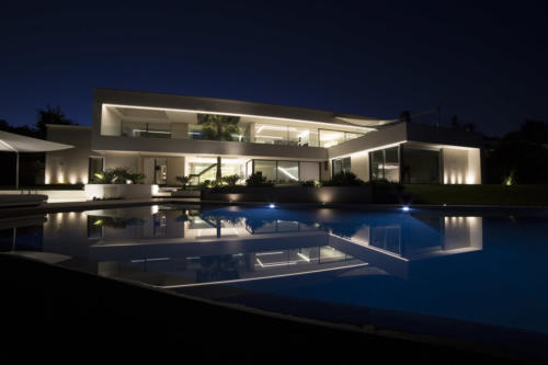 Villa 1  Padenghe sul Garda (BS) villa singola notte illuminata con piscina 921992